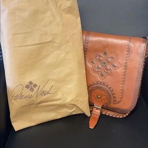 Painted Tooled Bartlett’s Bag